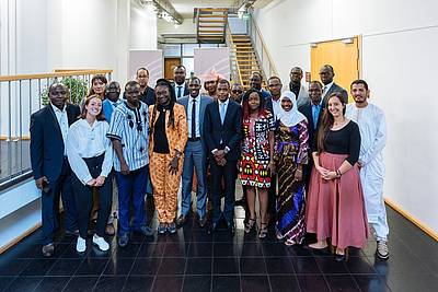 Les participants de l'édition francophone de l'Académie d'été de Nuremberg pour jeunes professionnels 2019