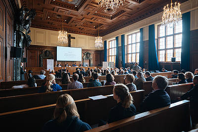The Nuremberg Forum 2017 in historic Courtroom 600
