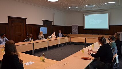 Besuch von US-amerikanischen Jurastudierenden