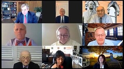 Teilnahme von Klaus Rackwitz und Navi Pillay am Webinar “The Age of Robert H. Jackson – London, Nuremberg, Today”