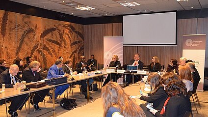 Begleitveranstaltung bei der 17. Versammlung der Vertragsstaaten des Römischen Statuts