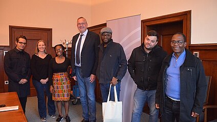 Besuch von Journalisten aus Südafrika