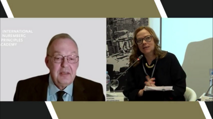 Klaus Rackwitz nahm am Internationalen Forum für Wissenschaft und Praxis „The Lessons of Nuremberg" teil