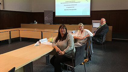 Filmvorführung und Diskussion bei den "Stadtverführungen": Thomas Buergenthal als Vorbild