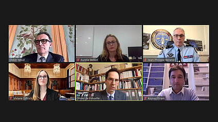 Vortrag von Dr. Viviane Dittrich bei den 6e Journées de la justice pénale internationale