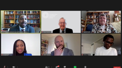 Online Roundtable-Diskussion „Auswahlverfahren für die Anklägerin oder den Ankläger des Internationalen Strafgerichtshofs“