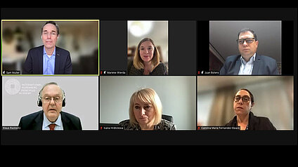 Podiumsdiskussion "Benchmarking in International Criminal Justice: Feasibility or Fiction?"