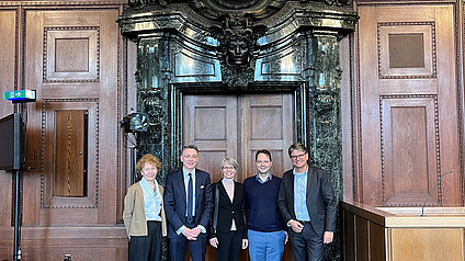FAU President and Max Planck Institute Directors visited the Nuremberg Academy
