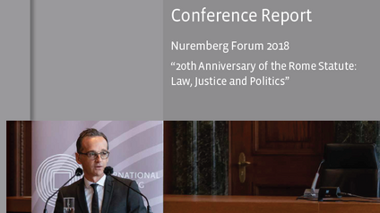 Konferenzbericht des Nuremberg Forum 2018 jetzt verfügbar