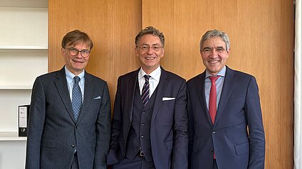 Besuch beim Präsidenten des Bundesverfassungsgericht Prof. Dr. Stephan Harbarth