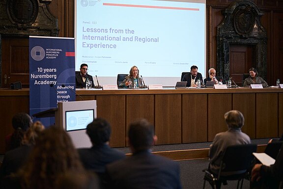 Panel III titled “Lessons from the International and Regional Experience”
