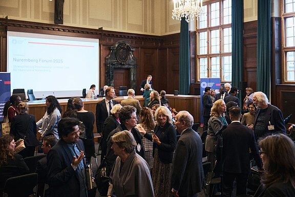 Nuremberg Forum 2025 in Courtroom 600