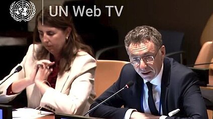 Side Event during International Law Week Presenting the Ethical Principles at the United Nations in New York