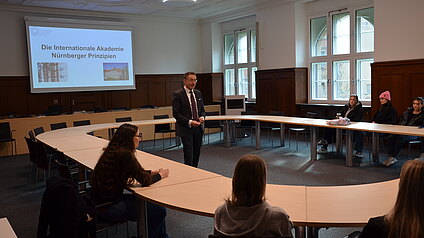 Studierende der Hochschule Heilbronn besuchten die Akademie