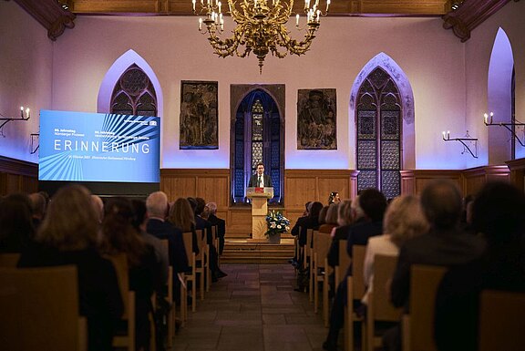 Ceremonial Act & Reception marking the 80th Anniversary of the Nuremberg Trials and the 90th Anniversary of the Passing of the Nuremberg Laws at Nuremberg City Hall