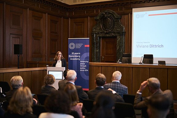 Closing Remarks by Dr Viviane Dittrich
