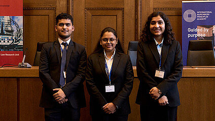 Die Dharmashastra National Law University gewann den Nuremberg Moot Court 2025