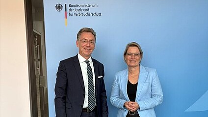 Academy Director met Federal Minister of Justice Stefanie Hubig
