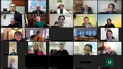 Webinar für ukrainische Richter:innen