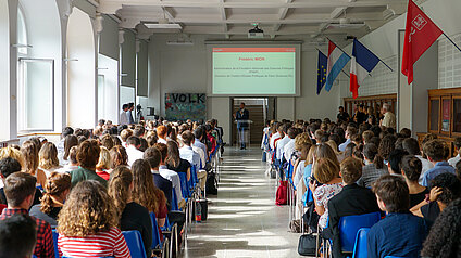 Eröffnungsrede von Dr. Viviane Dittrich am Sciences Po Paris Campus in Nancy