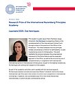 Lebenslauf Zoé Henriques