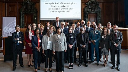 Internationale Konferenz "Neue Impulse für die Menschenrechte: Synergien zwischen dem Völkerstrafrecht und der UN-Agenda 2030"