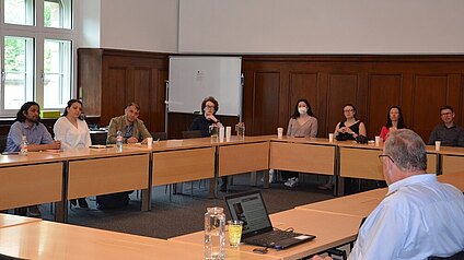 Visit by a Group from the Irish Centre for Human Rights