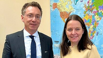 District President of Middle Franconia, Dr Kerstin Engelhardt-Blum, Visited the Academy District President of Middle Franconia, Dr Kerstin Engelhardt-Blum, Visited the Academy