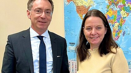 Regierungspräsidentin von Mittelfranken, Dr. Kerstin Engelhardt-Blum, zu Gast bei der Akademie Regierungspräsidentin von Mittelfranken, Dr. Kerstin Engelhardt-Blum, zu Gast bei der Akademie