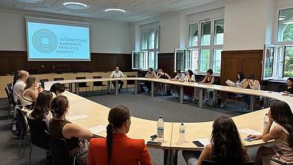 The Munich International Summer University visited the Nuremberg Academy
