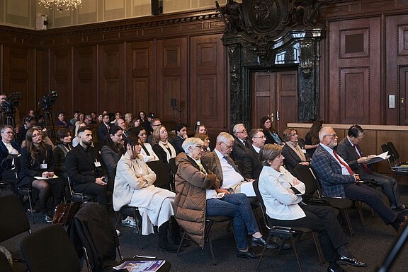 Audience in Courtroom 600